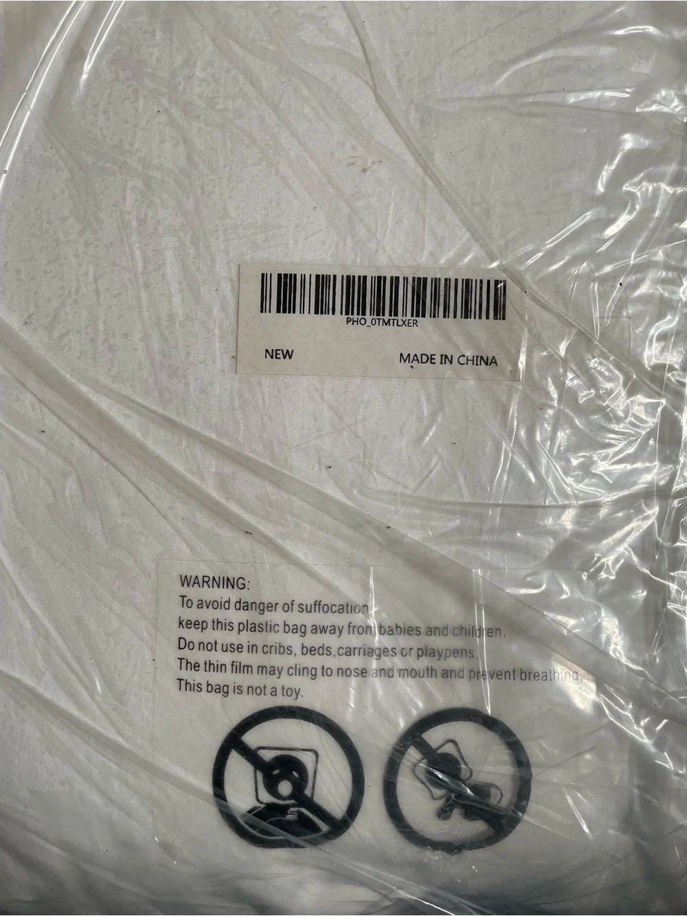Macy's White Ruffle Trim Duvet Cover